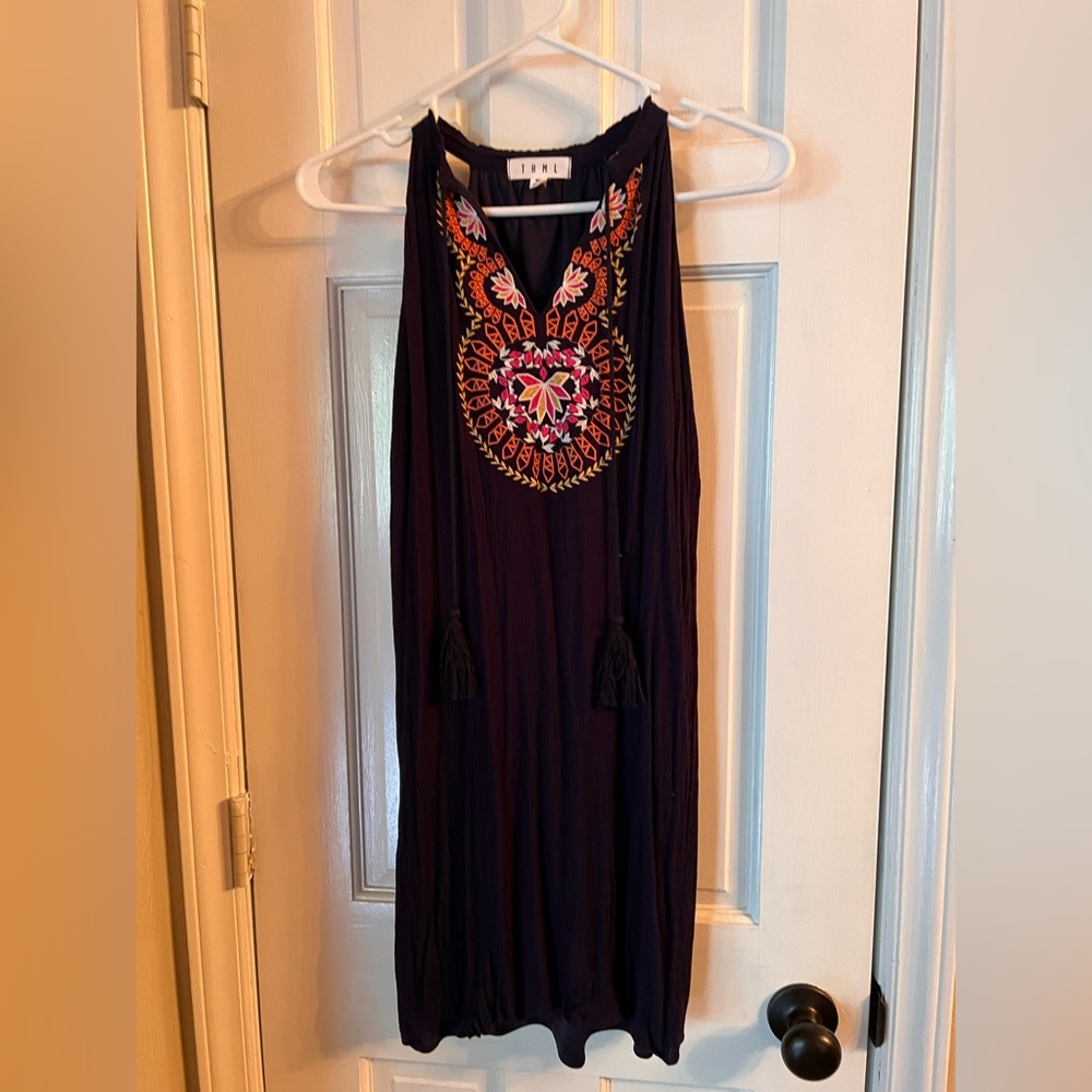 THML Medium Navy Sundress